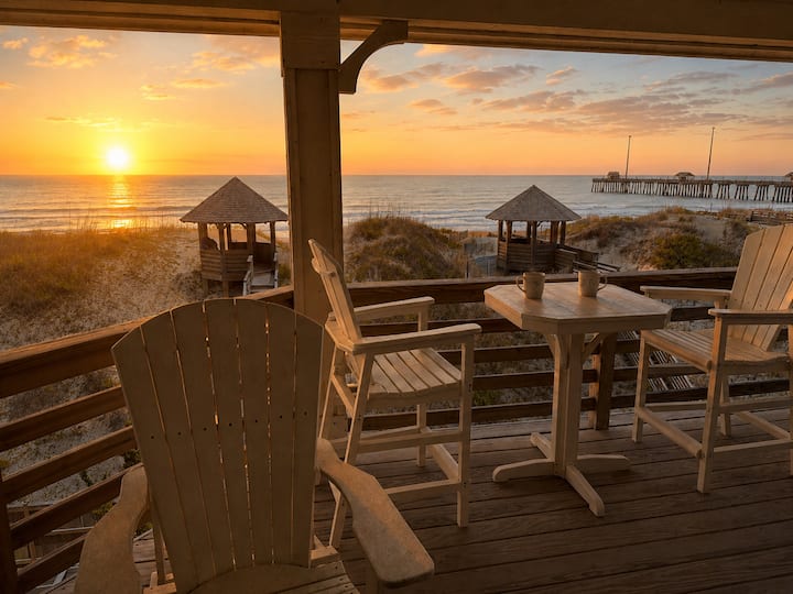 Oceanfront With Pool + Free Cabana Service! - Nags Head, NC