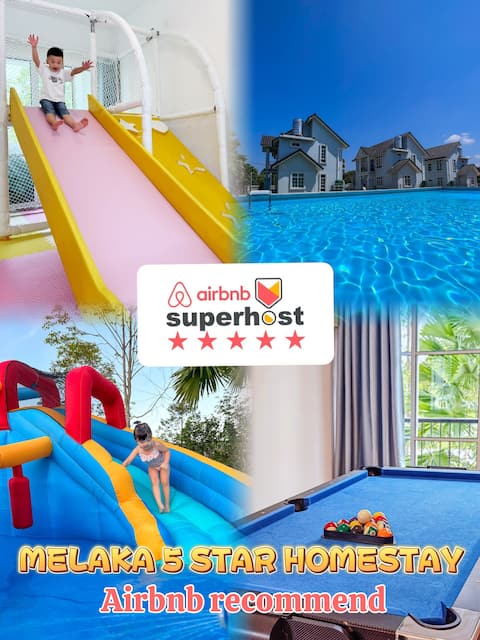 VC Villa Homestay Malacca/Private pool/Ktv/BBQ