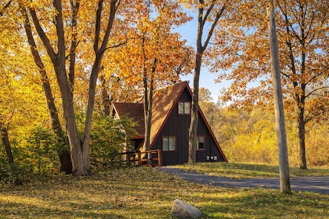 The Owl’s Perch: Cozy A-Frame Cabin & Game Room