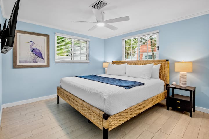 Dormitorio principal, cama tamaño king