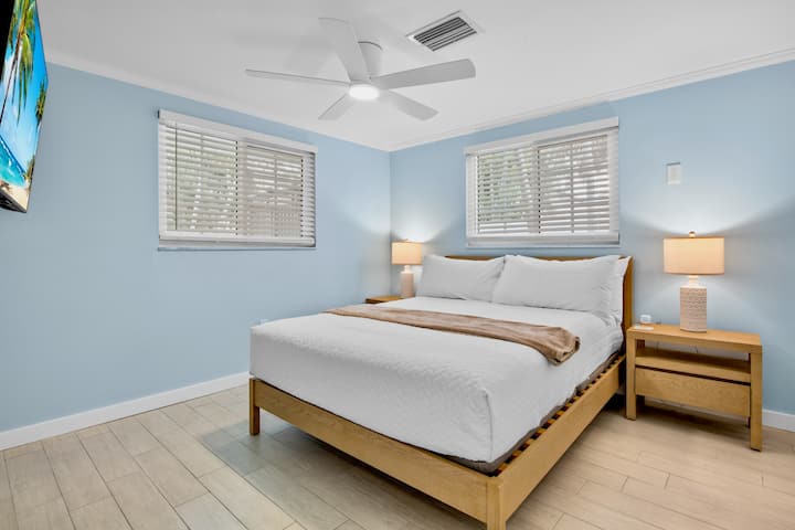 Segundo dormitorio, cama tamaño queen