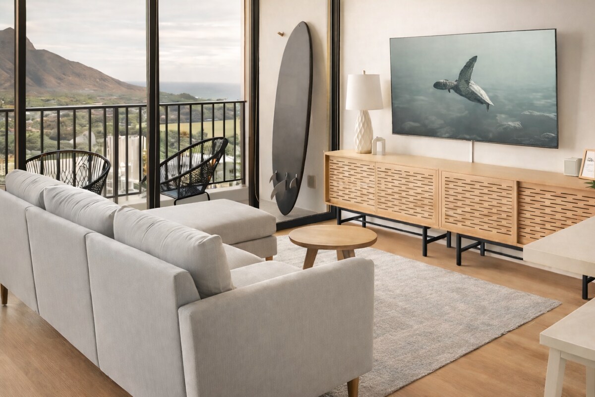 Top performing Airbnb: [Rare] Diamond Head & Ocean Views 1BR Suite in Urban Honolulu