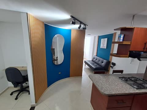 Top Airbnb: Bright and centrally located studio in Bga in Bucaramanga