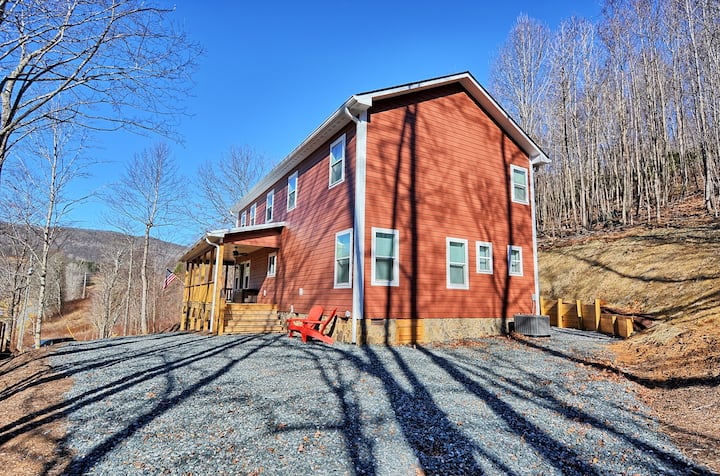 Escape To Windy Mountain Dreams In Todd, Nca Cozy Chalet For 8 With Stunning Views! - North Carolina