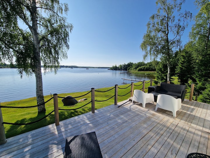 Fantastic location by Umeälven.
