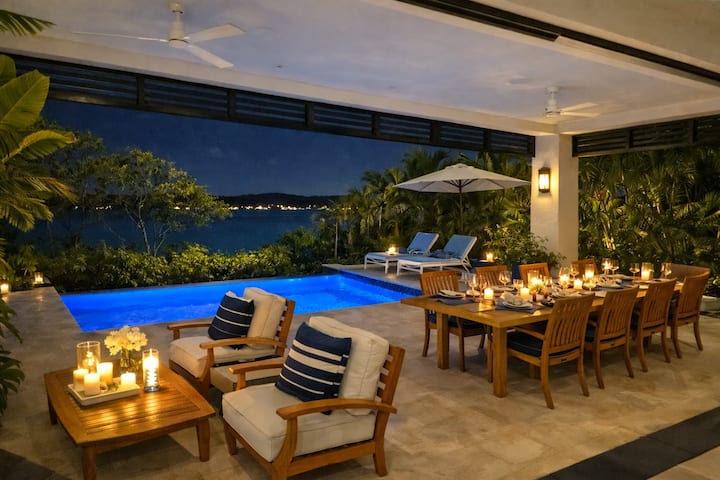 Oceanfront 4br Lux Oasis Pool Beach Gym Staff - Jamaïque