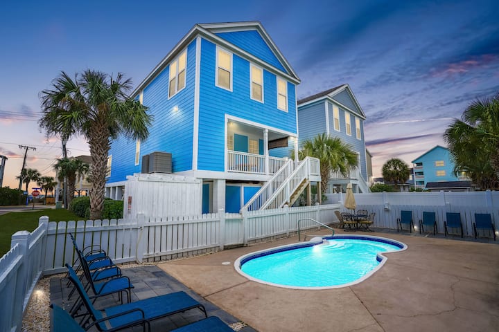 Second Row Sleeps 18 - Surfside Beach, SC