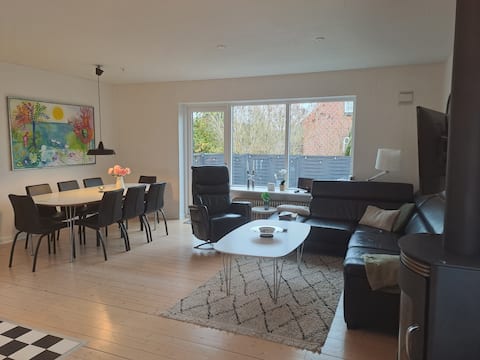 Popular Airbnb listing: Centrally located and cozy townhouse with 8 beds in Holstebro