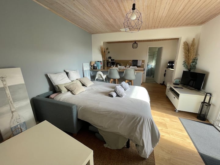 4p. Calme Centre Ville Gare Plages Thalasso - Pornic