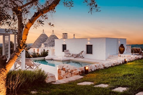 Trullo Perla Greta - Villa & Private Heated Pool