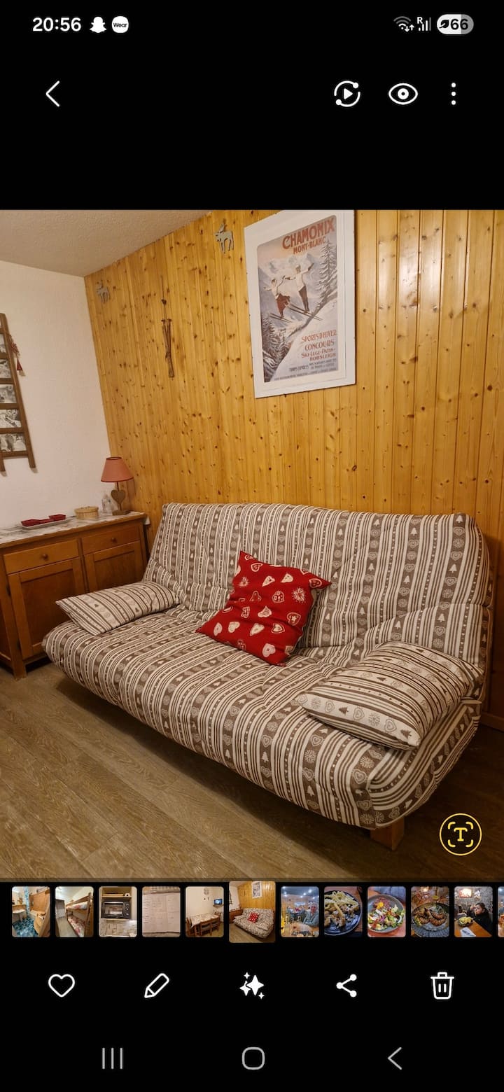 Studio Avec Vue à La Rosiere 1850. - La Rosière