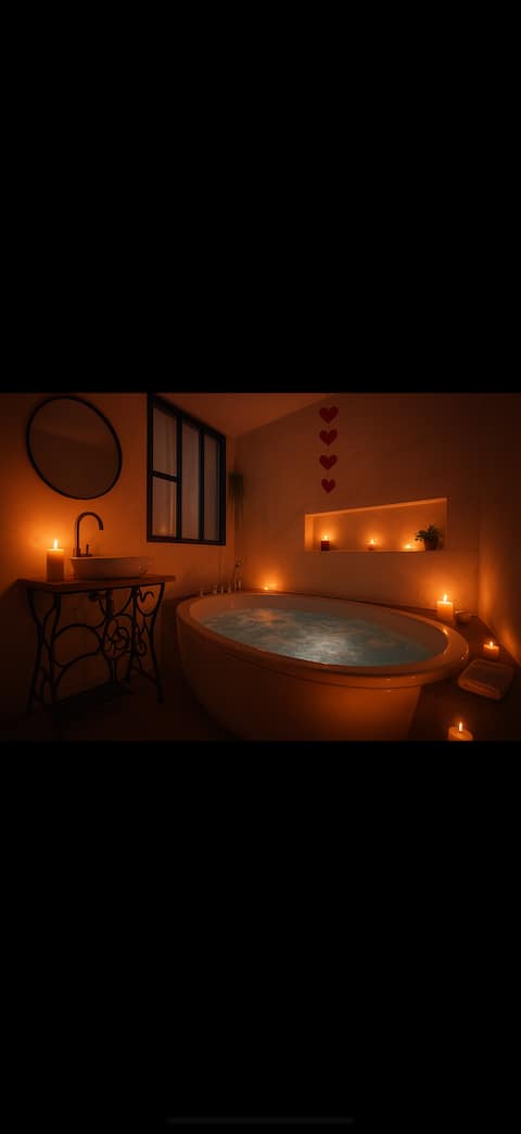 Love Room, Loft Spa logement entier, balneo, ext.