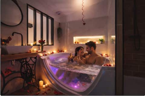 Love Room, Loft Spa logement entier, balneo, ext.