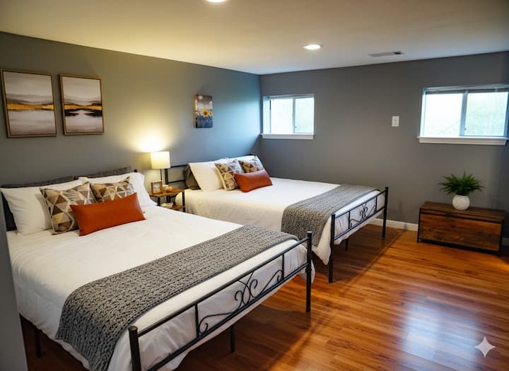 Room for the whole family. Plenty of space for everyone to recharge and reconnect.