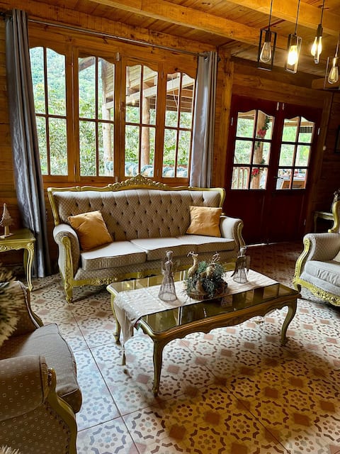 The Monge Refuge  
sixteen guests.