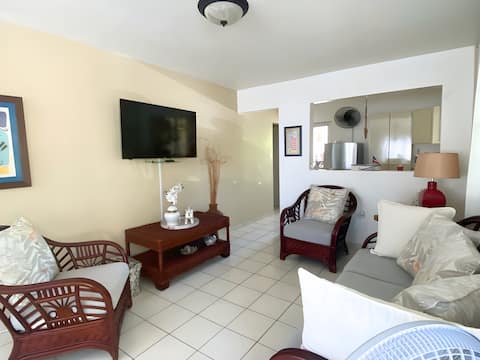 Popular Airbnb listing: Blue Flag Beach House, Apt#3 Beach Access in Vega Baja