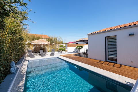 BIG PALM - Pool and Spa - Vaux-sur-Mer