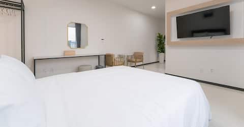 Healing accommodation couple room A-dong 201 to see Nami Island at a glance