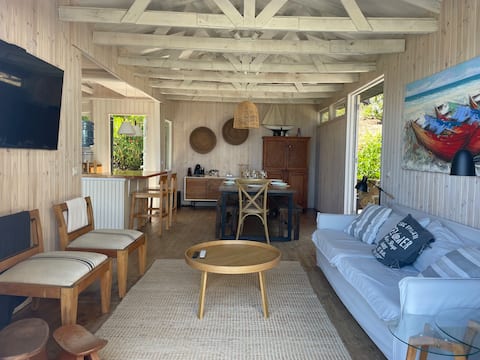 Successful Airbnb property: Nice house with ocean views just steps from the beach in Zapallar