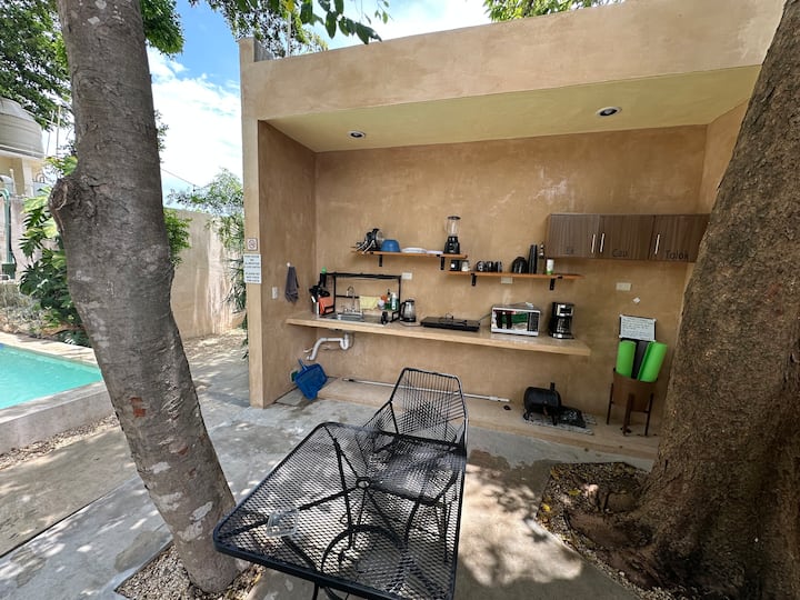 Habitación Uj, A La Vuelta Del Parque La Plancha - Mérida, México