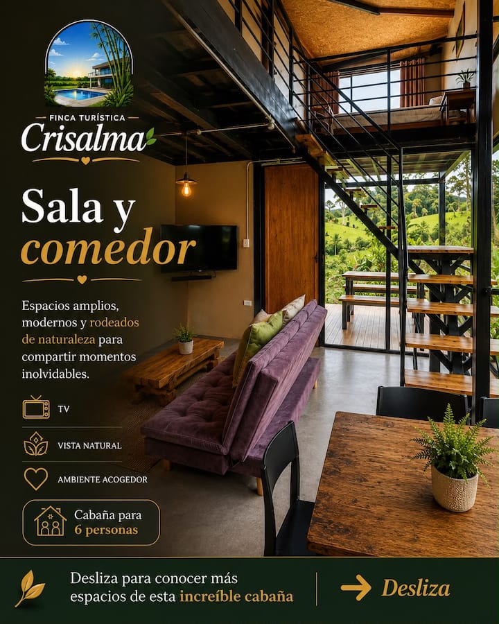 Crisalma Cabañas - La Tebaida