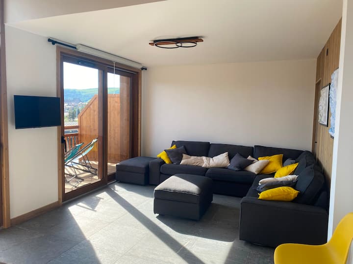 App. 6p Pied Des Pistes + Piscine Et Spa - Oz-en-Oisans