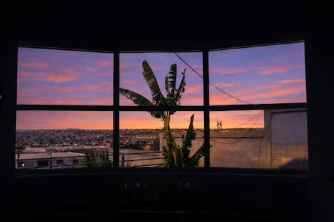 Full apartment with 4 bedrooms and a patio