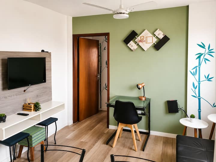 Appartement Complet Et Bien Situé | Avec Balcon - Bauru