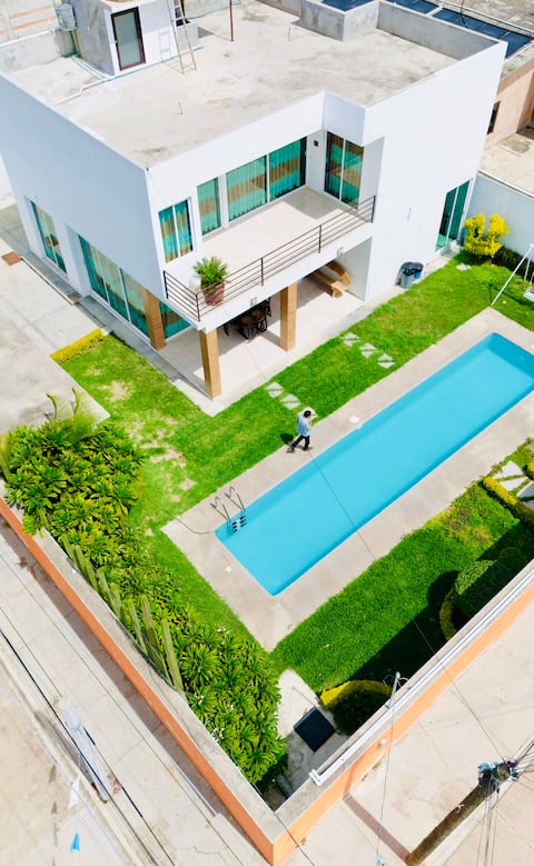 "El Árbol del Tule" house with private pool