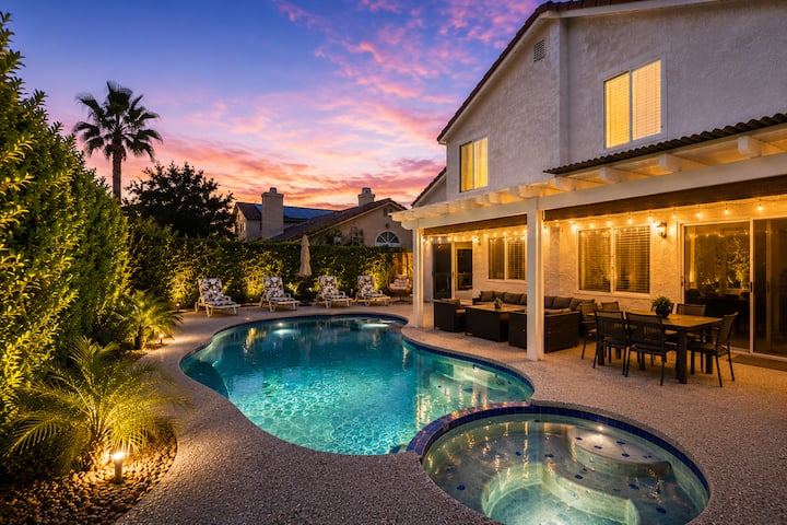 Santafe Private Resort\nsalt Water Pool - Indio, CA