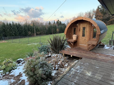 100% Nature Rare Luxury Chalet without neighbors & fenced