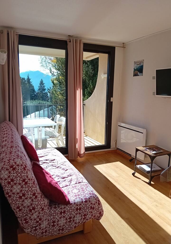 T2  , 4 Personnes, Au Calme, Proche Centre Ville. - Font-Romeu-Odeillo-Via