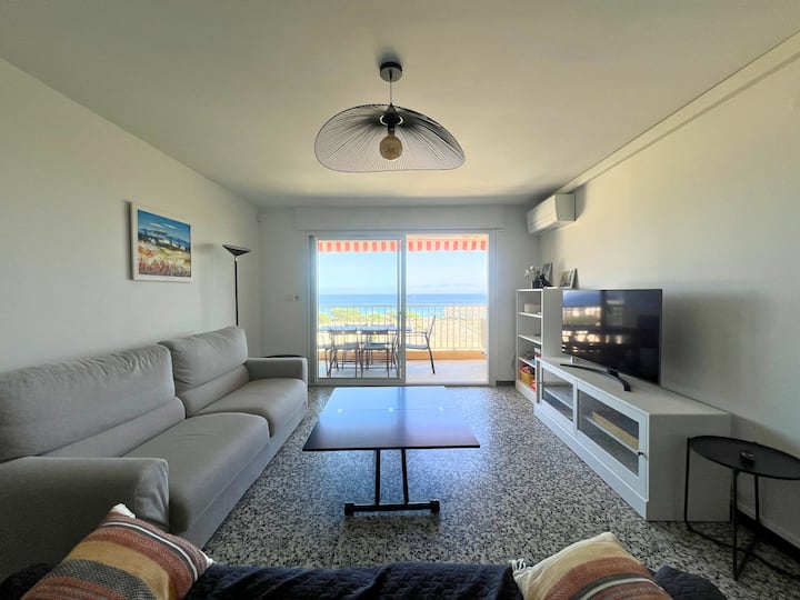 Vue Mer - Piscine Tennis - Balcon- Parking - Clim - Saint-Clair