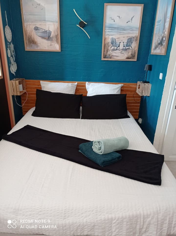 Studio Cosy 3* Avec Piscine, Parking Privé - Sainte-Maxime