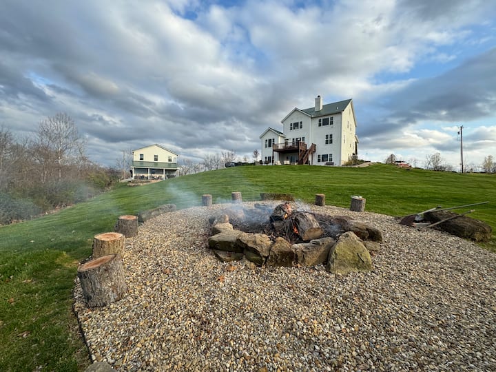 Coastal Modern Farmhouse~6 Miles From Ou/athens - Athens, OH