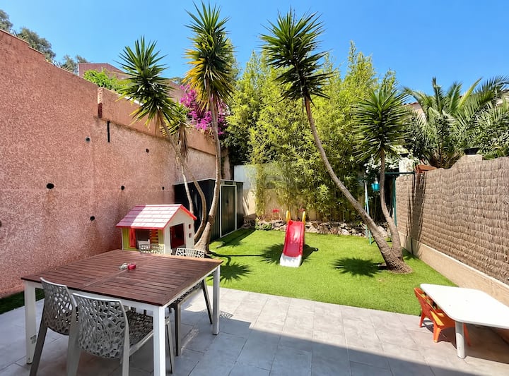 Maison  Jardin  Jeux  Parkings  Clim  Wifi - Presqu'île de Giens
