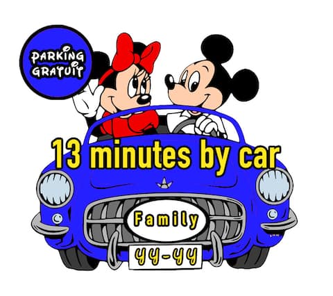 Parking • Family • 4 people • Disneyland