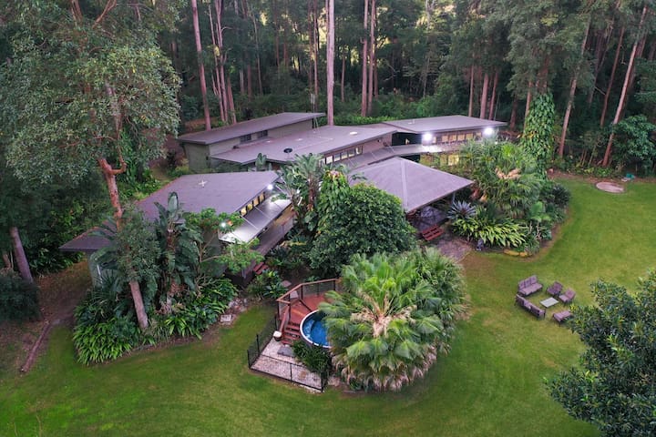 Exclusive Unique 6 BR Pavilion nestled on 15 acres