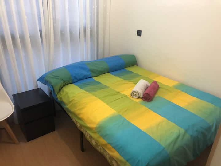 Private Room + Double Bed + Gym + Tv In Top Area - San Sebastián de los Reyes