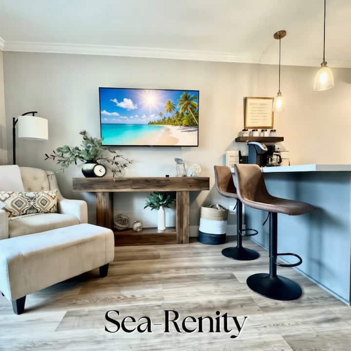 Sea-renity Cozy Condo Steps To The Beach 2 Pools - Galveston, TX