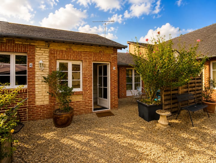 Duplex*** Les Embruns 5p 
Tout Accessible à Pieds - Pont-l'Évêque