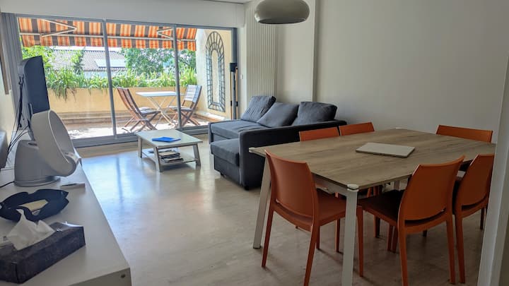 F3 à 20 Min Du Centre (Parking+clim+terrasse) - Montpellier