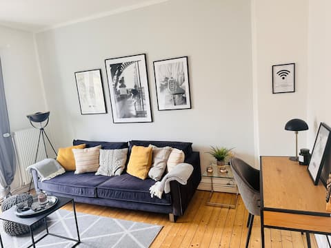 Successful Airbnb property: Beautiful 2-room apartment in Bremen, Findorff in Findorff