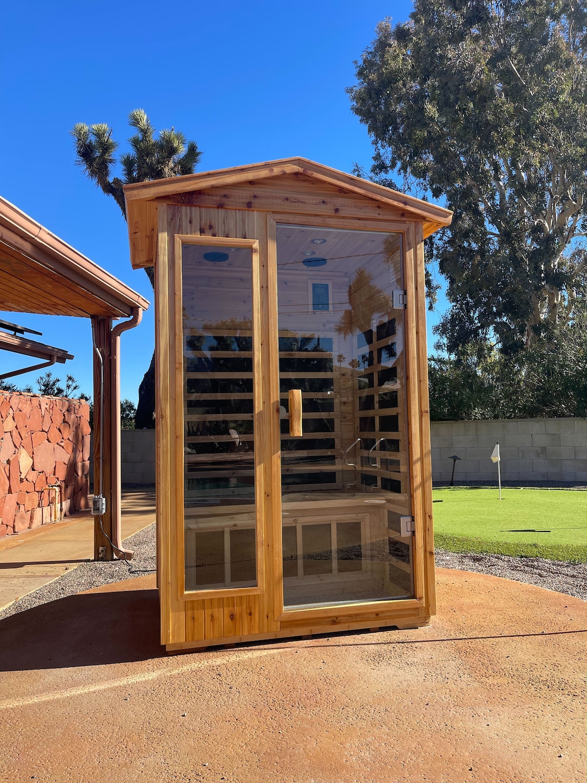 Sauna-Pool-Hot tub-Fire Pit-Games-Golf - Houses for Rent in Yucca