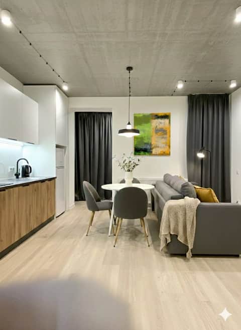 Apartment center design studio.