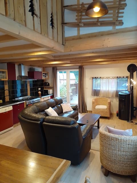 Warm refuge for a family vacation