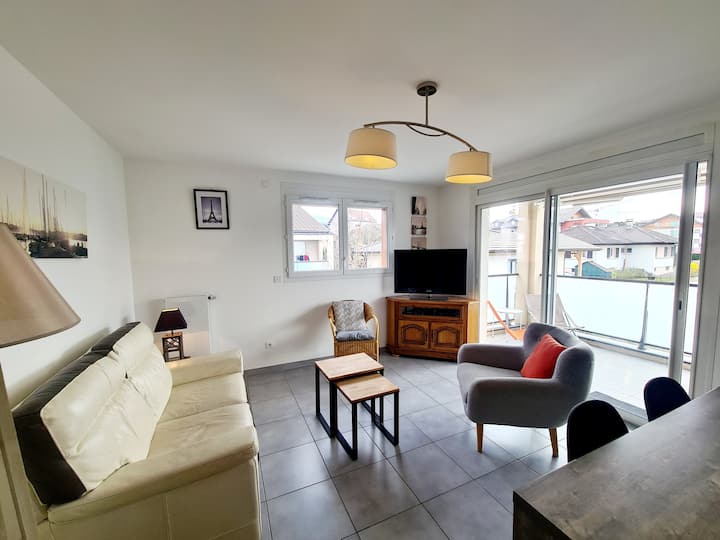 T3 Lumineux Avec Balcon – Proche Lac Leman - Thonon-les-Bains