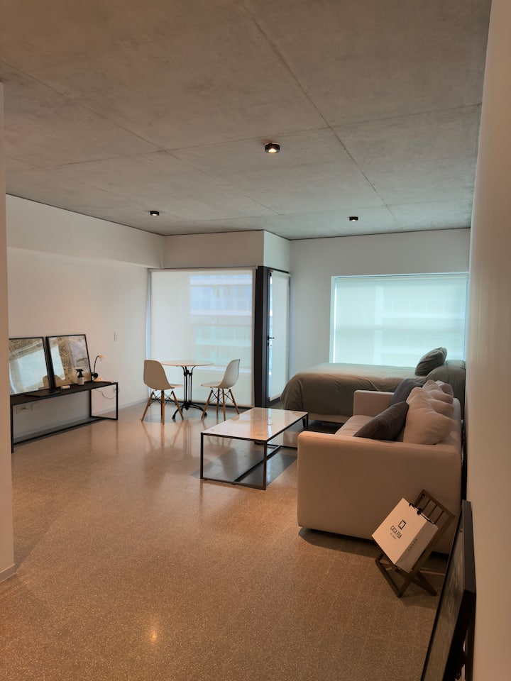 Studio em Puerto Madero com piscina, academia, lavanderia e vaga de garagem