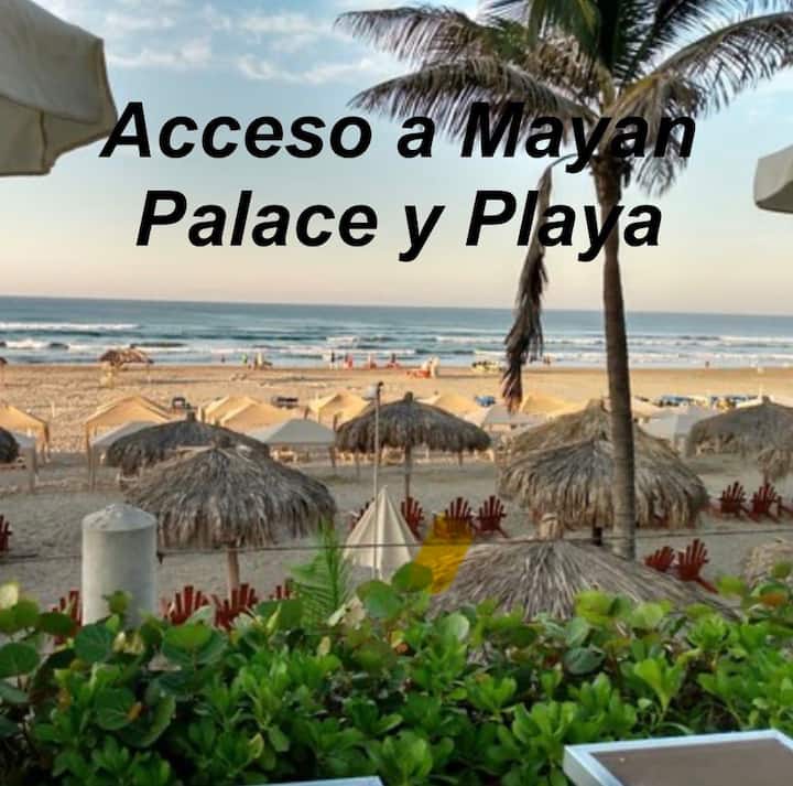 Mayan Lakes, Depa Con Casa Club En Diamante - Acapulco