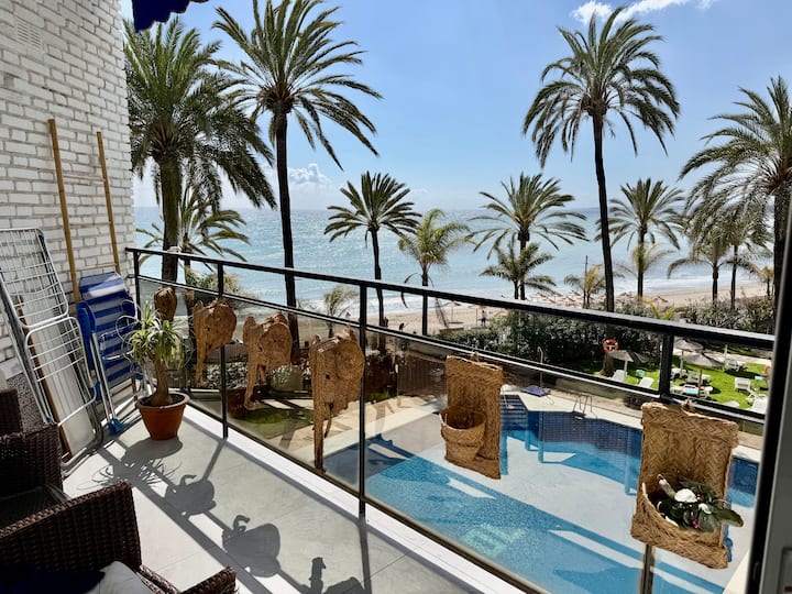 Skol 111a Beachfront Central With Views And Wifi - Marbella